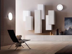 FIJI - LED glass and aluminium wall light _ Cangini & Tucci